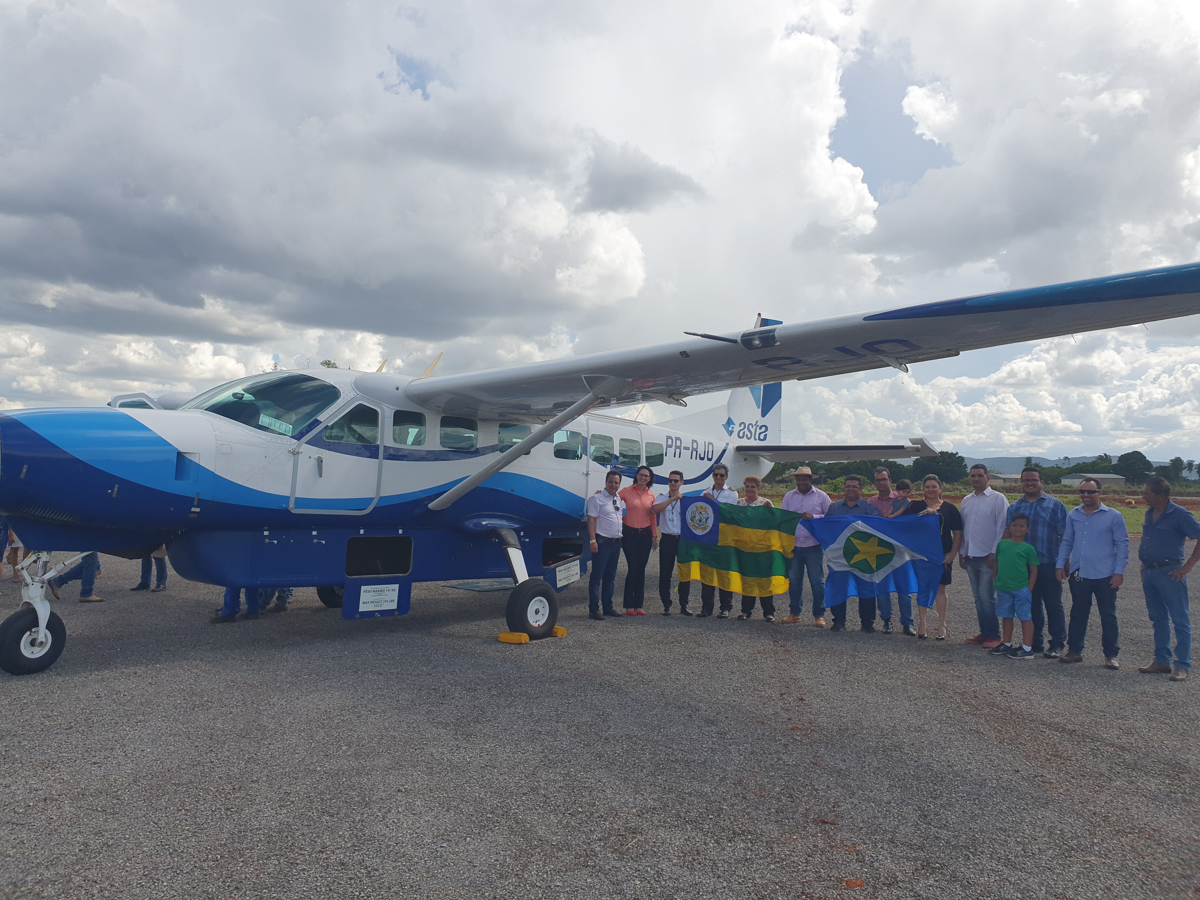 Pontes e Lacerda tem linha aérea oficializada no município.