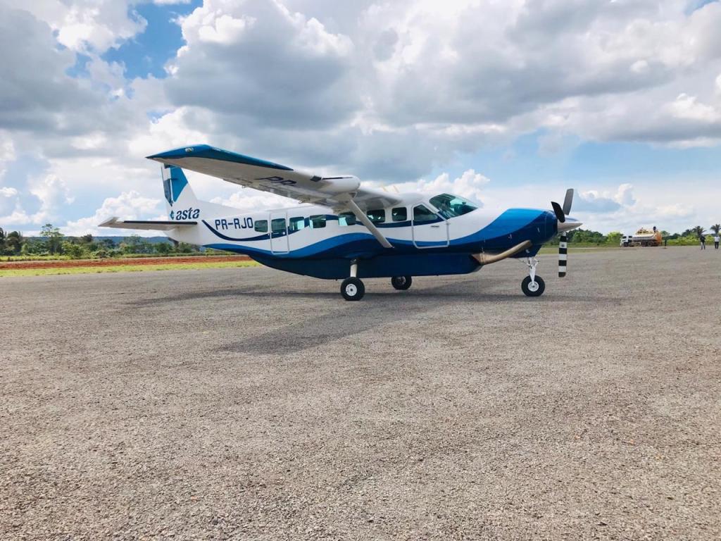 Pontes e Lacerda tem linha aérea oficializada no município.