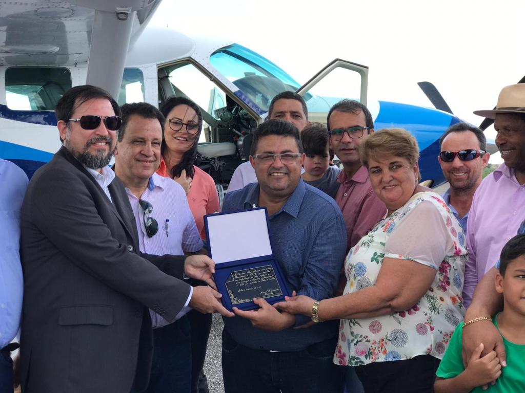 Pontes e Lacerda tem linha aérea oficializada no município.