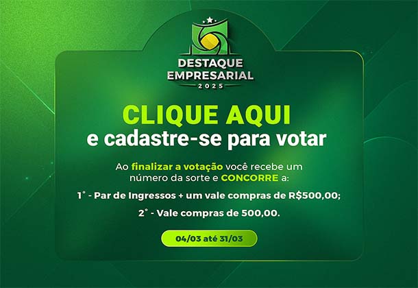 VOTAÇÃO DESTAQUE EMPRESARIAL 2025