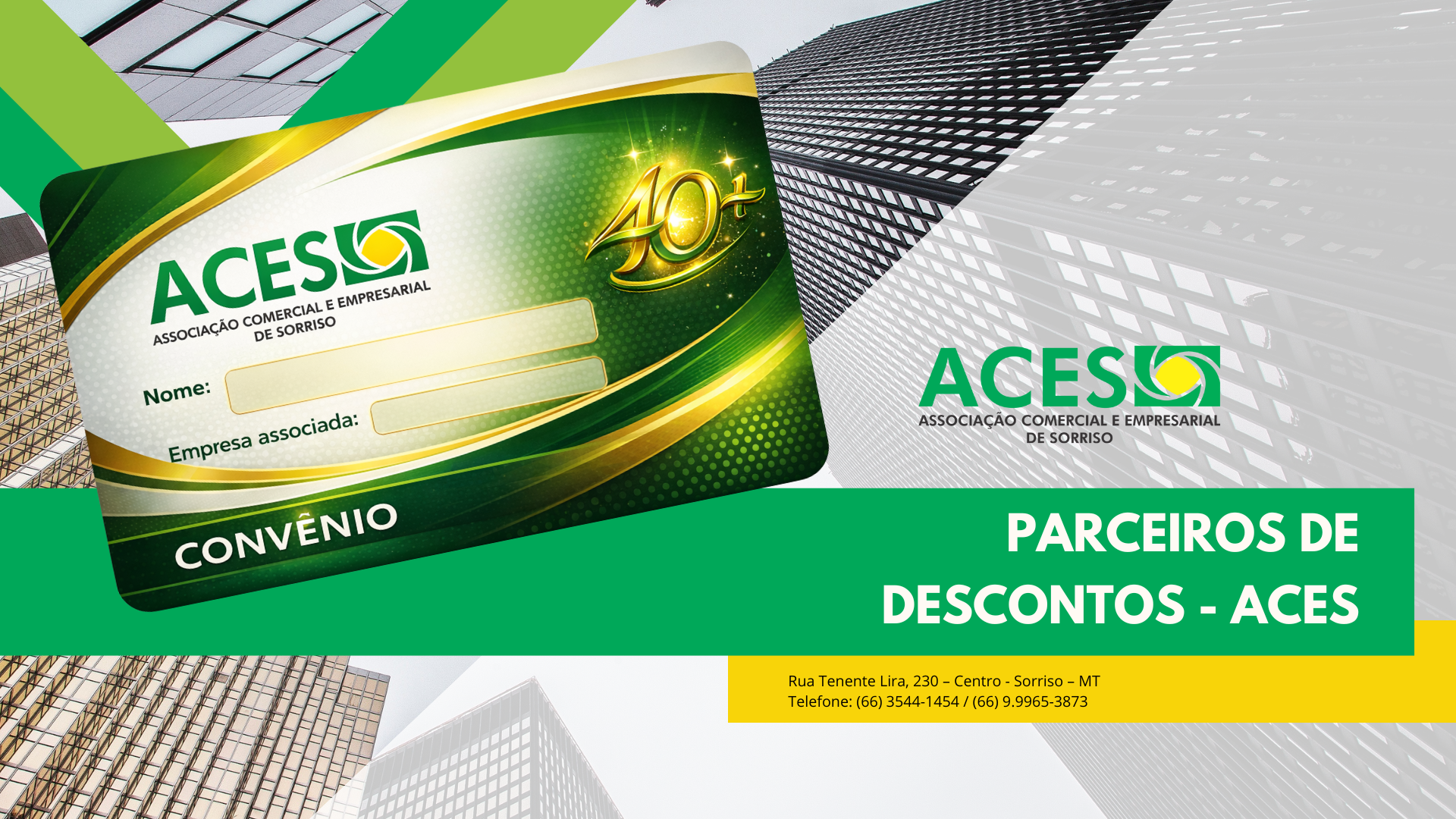 Convênios ACES garantem descontos e fortalecem empresas associadas