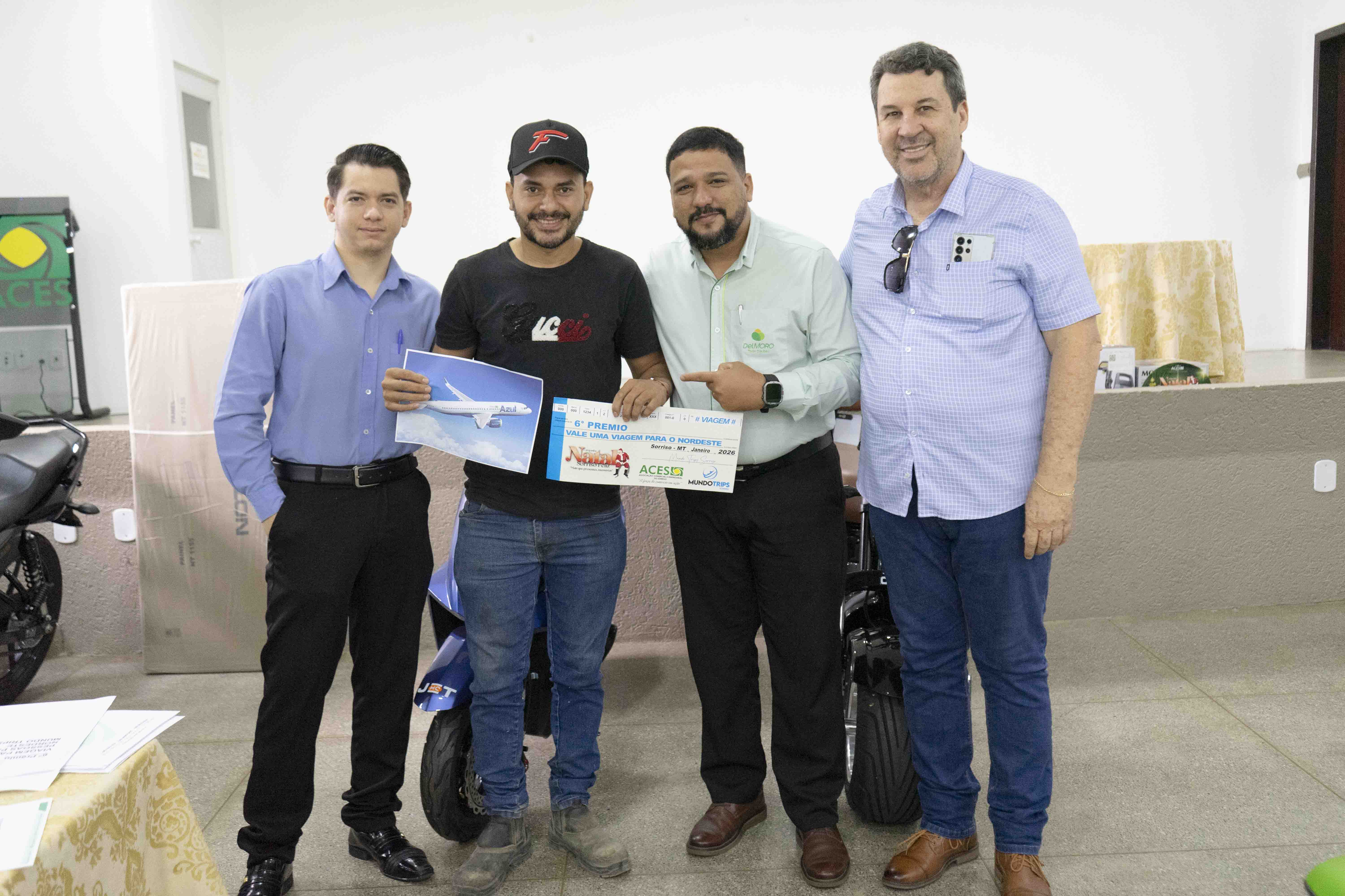 ACES realiza entrega dos prêmios da Campanha Natal Sorriso Feliz 2025 no dia 20 de janeiro