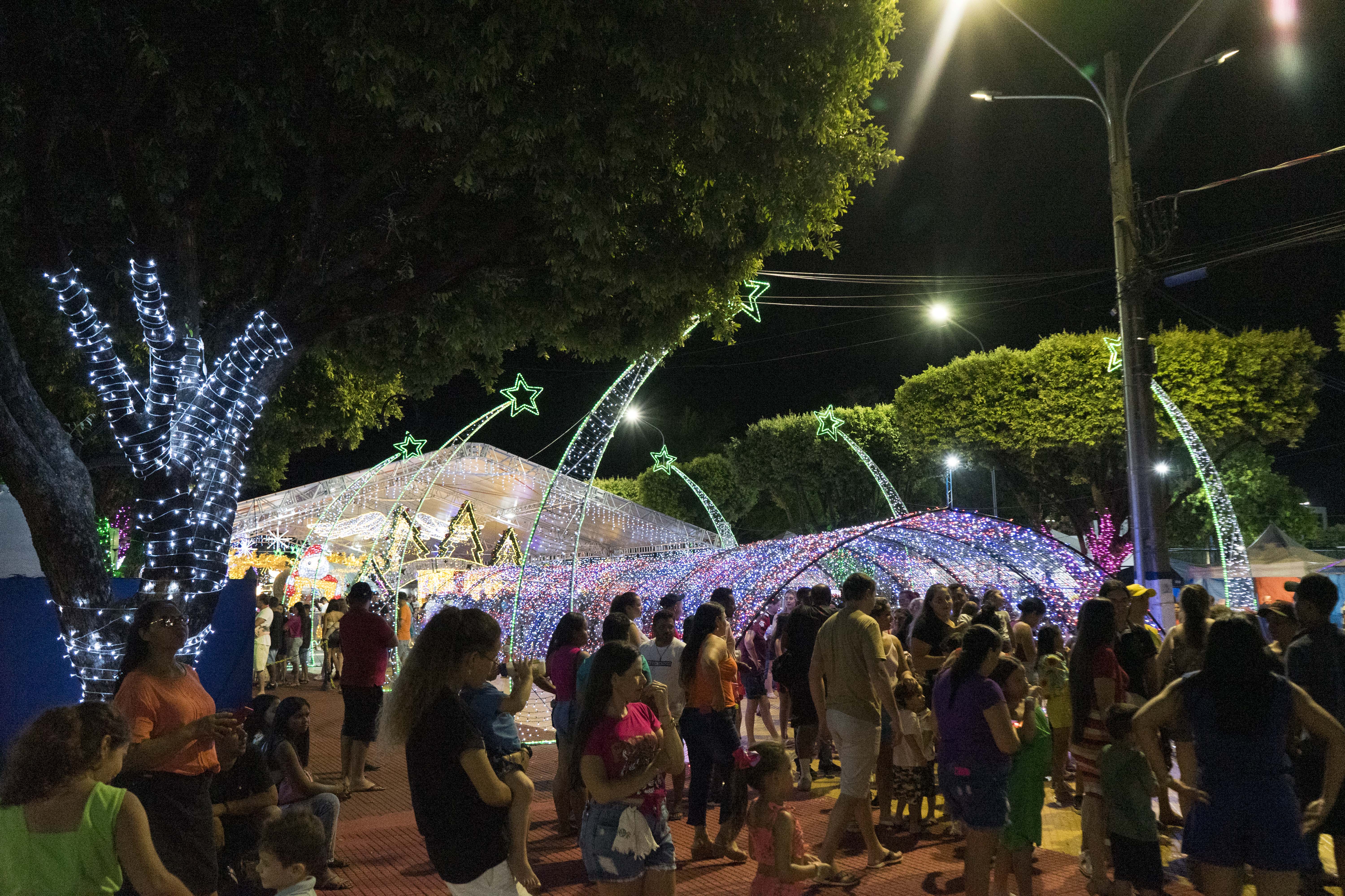 Natal Luz 2023 e Chegada do Papai Noel