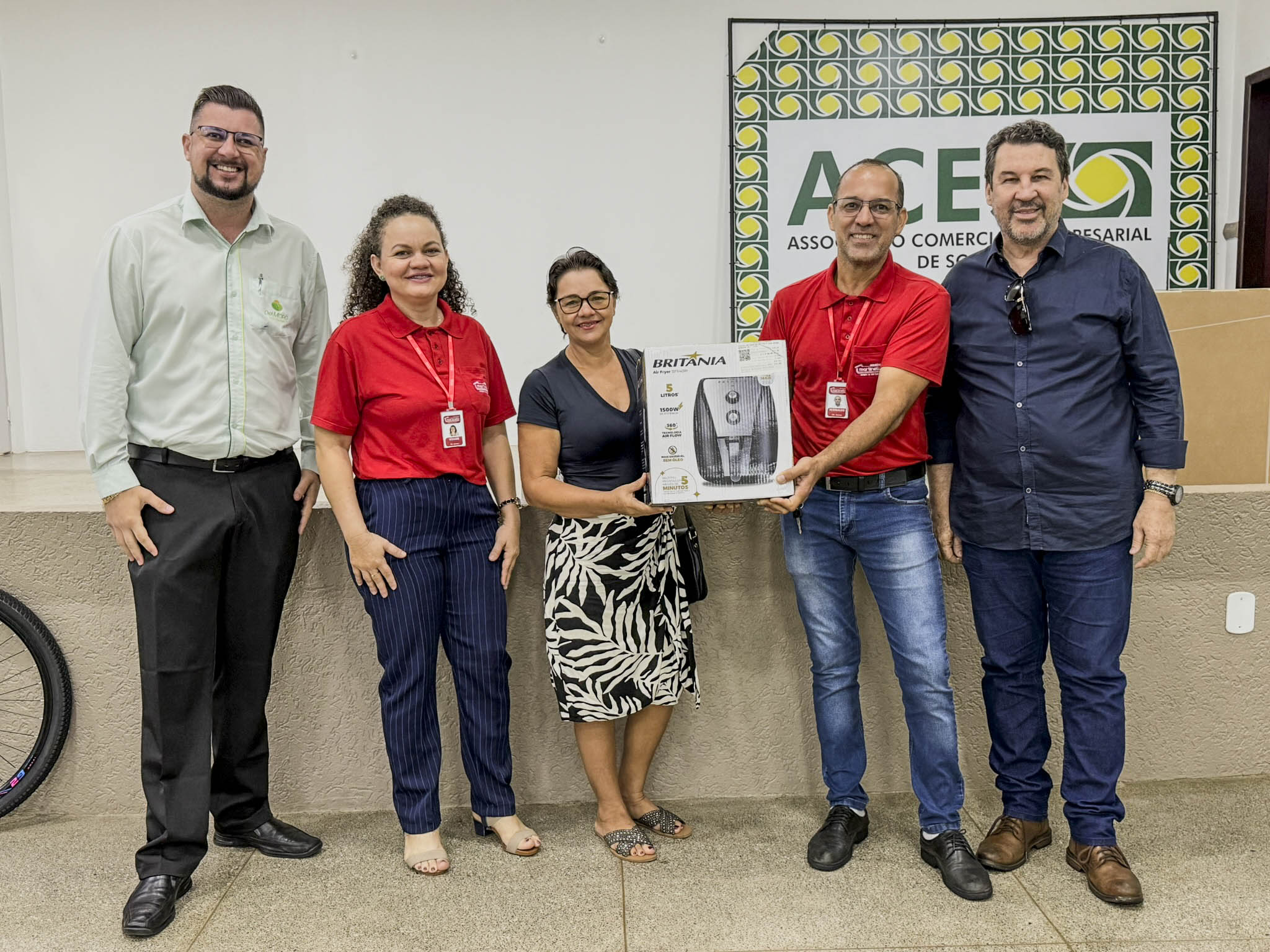 Entrega dos prêmios da Campanha Natal Sorriso Feliz 2024 