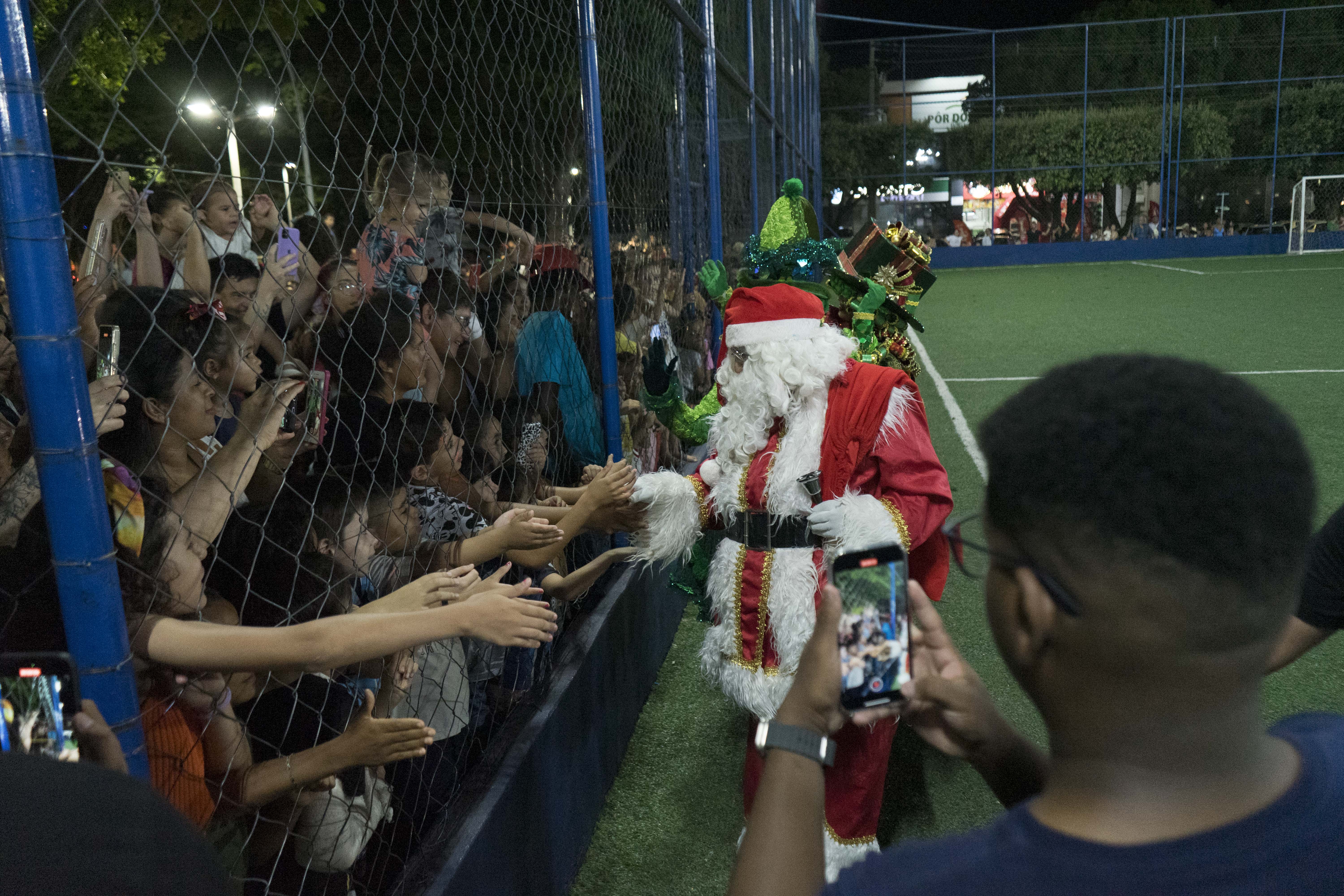 Natal Luz 2023 e Chegada do Papai Noel