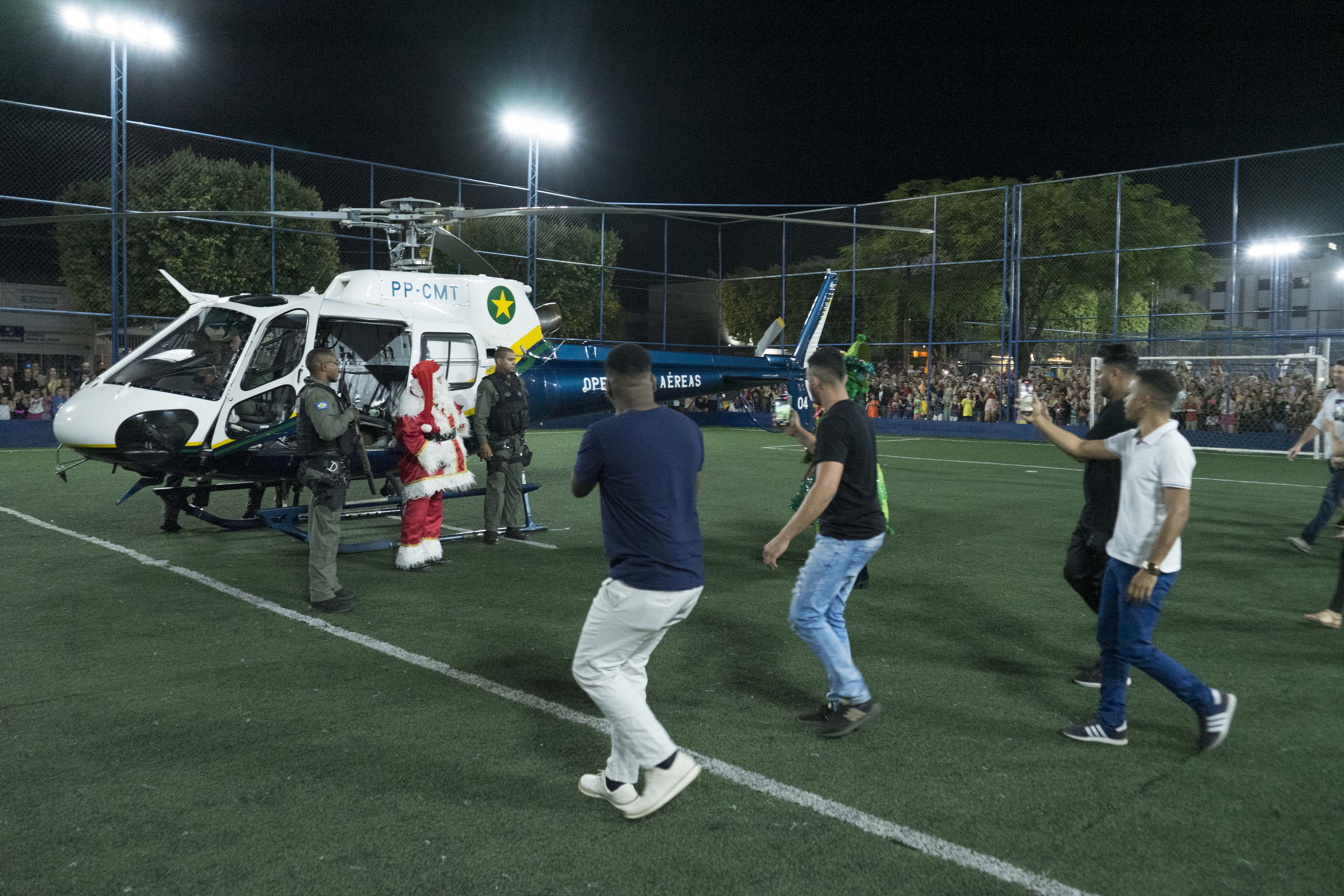 Natal Luz 2023 e Chegada do Papai Noel